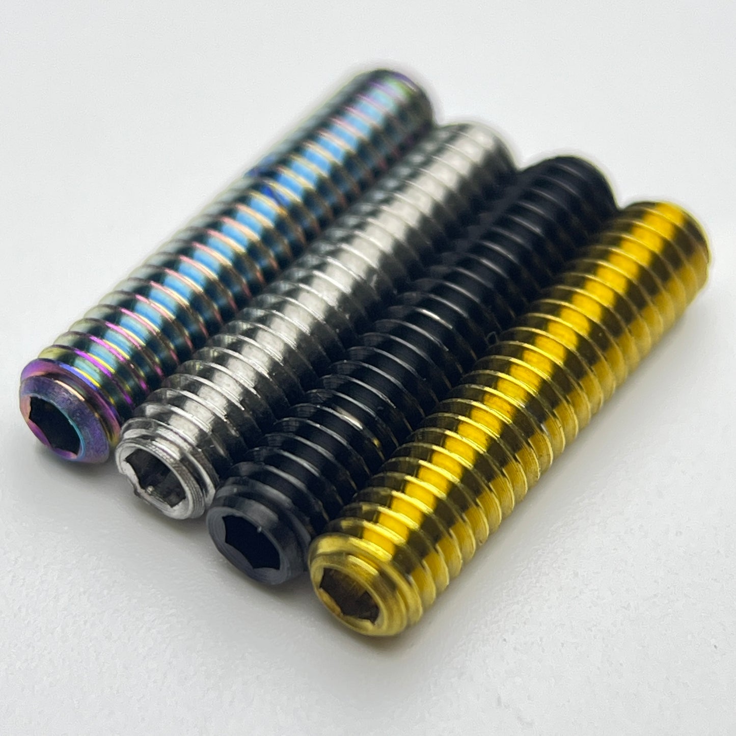 برغي ضبط من التيتانيوم لـ R9200 R9150 R9170، برغي ضبط عالي ومنخفض لـ Shimano Dura Ace | برغي ضبط الشوط