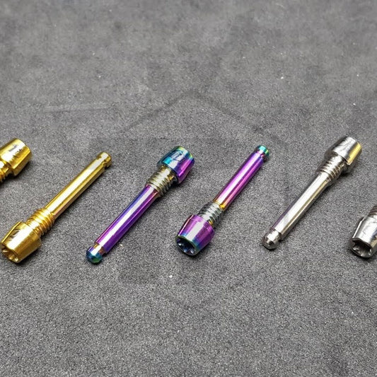 حامل دبوس وسادة الفرامل المصنوعة من التيتانيوم لسلسلة SRAM Guide Code Avid Elixir ER E5 E7 E9 X0 XX