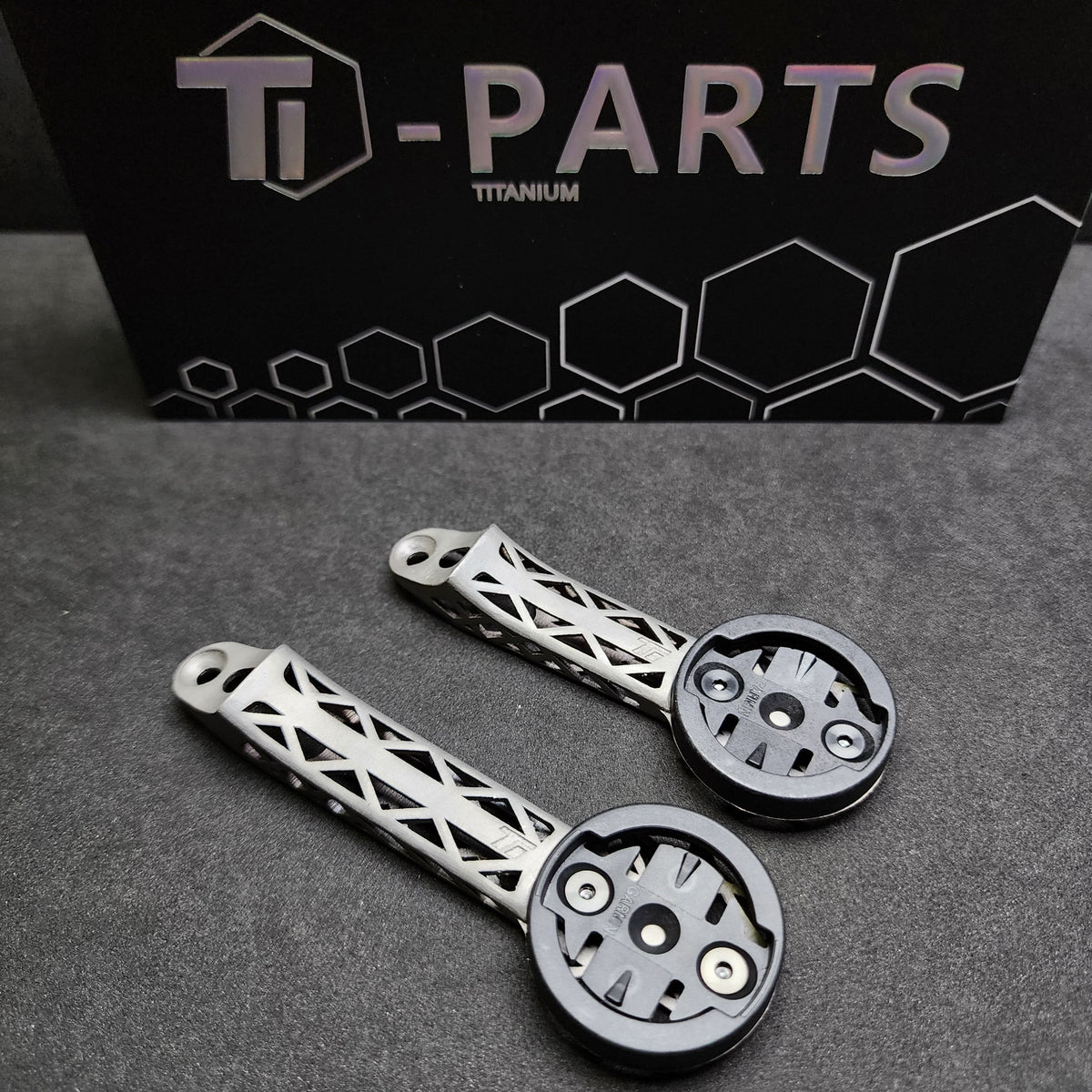 Titanium Out Front Computer Mounts Trek Madone Gen8 2024 Titanium 3D Print Computer Mount | GoPro Light B ...