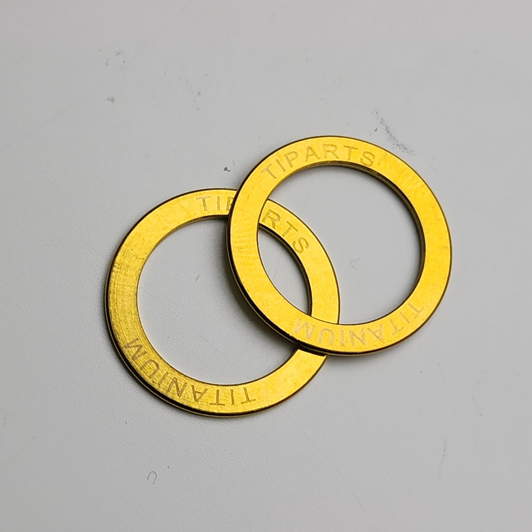 bike pedal washers Titanium Pedal Washer | Adjust Q-Factor