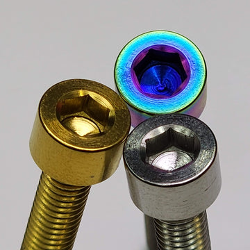 Bulloni Per Attacco Manubrio Titanio 7 Titanium / Ti Bolt Fit Thomson
