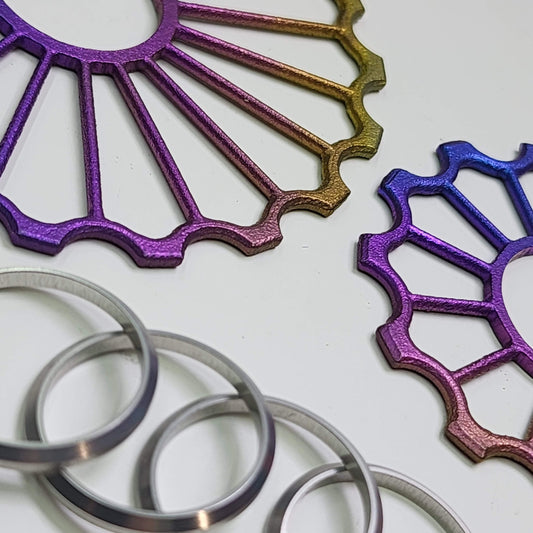 Oversized Pulley Wheel (OSPW) Jockey Wheel Upgrade | 3D Printed Titanium | Shimano/SRAM/CeramicSpeed