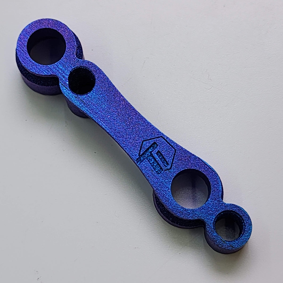3D-printed titanium front disc brake adapter for Specialized Tarmac SL8 SL9 and Aethos