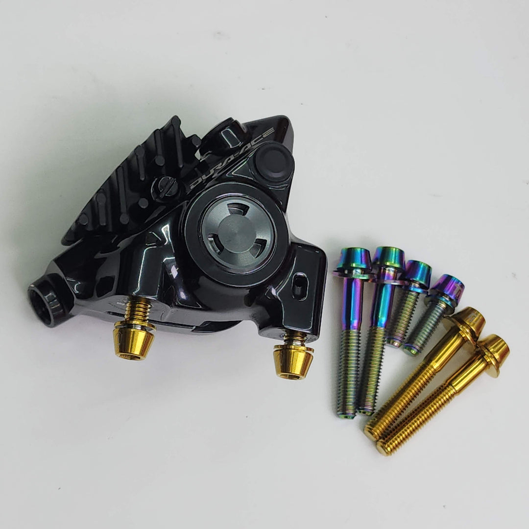 Titan-Schrauben für Rennrad-Scheibenbremssattel | Shimano & SRAM Flat Mount