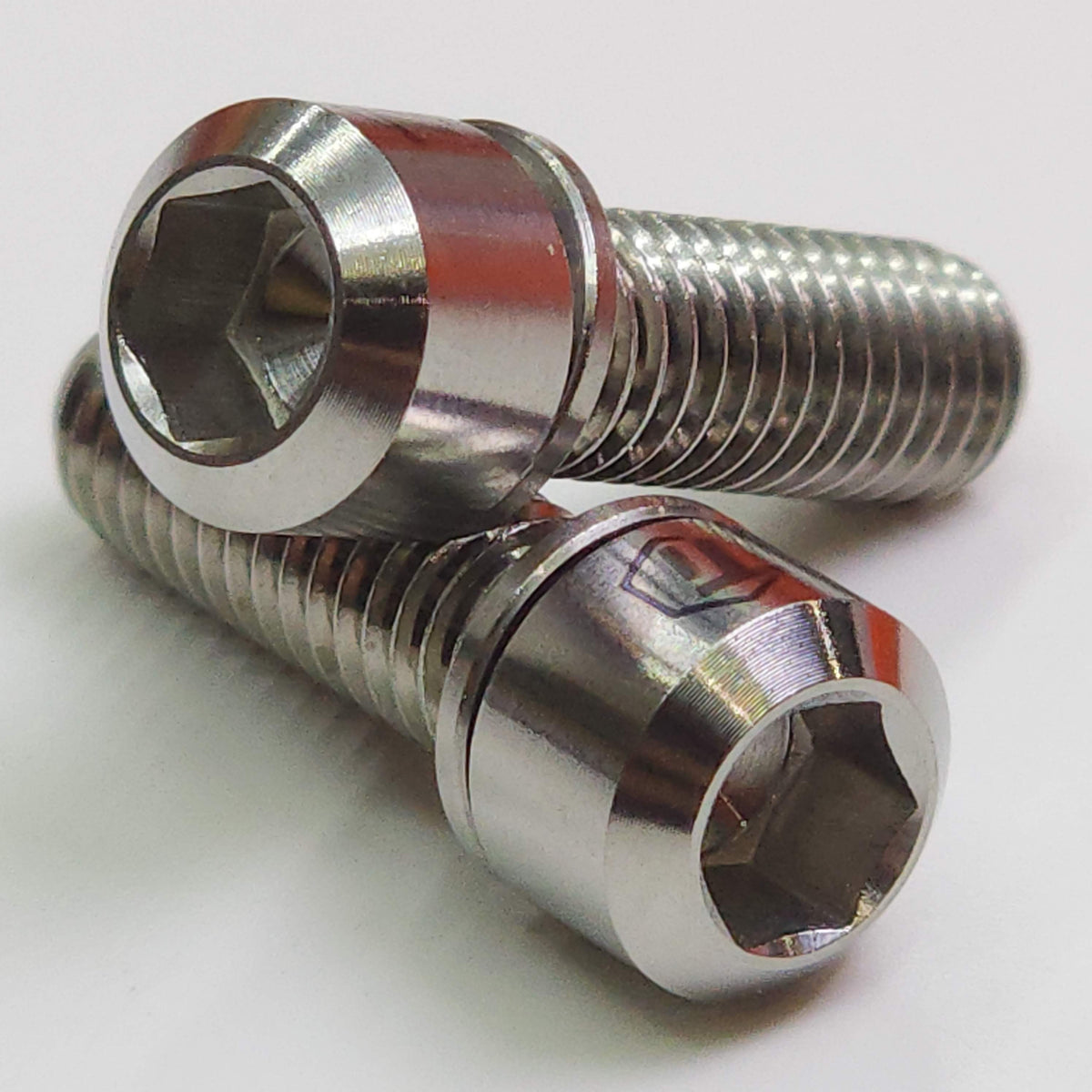 Ti-Parts titanium crank arm bolts for Shimano road and MTB cranksets