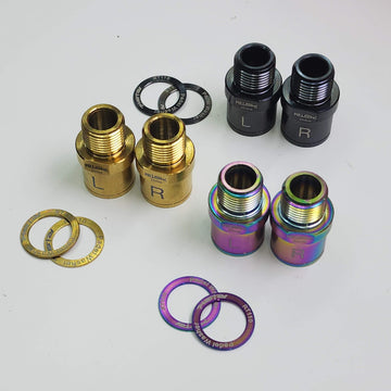 shimano pedal extenders Titanium Extender/Spacer | 16/20mm Series:GT Connecting Guitar Pedal Synths Schaltung-9G-Cues while four traction pins