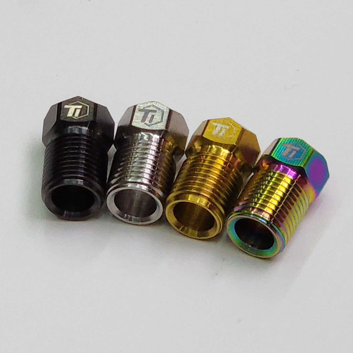 Titanium Sram Shimano Hose Nut | Hydraulic Disc Brake Hose Nut Anti Rust | Maintenance Screw Bolt Nut