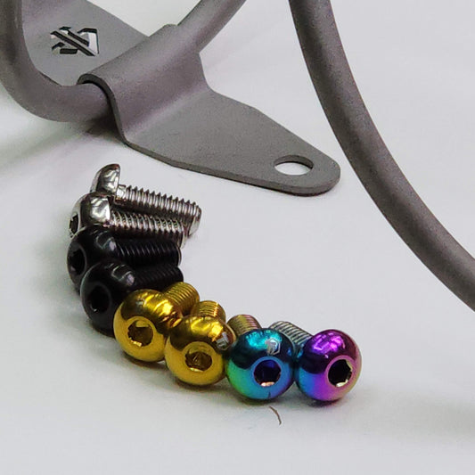 Titanium Cycling Bottle Cage Bolt Button Head Bidon Arundel Mandible DTR Elite Rocko Carbon Tacx Ciro