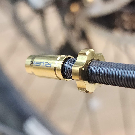 วาล์วไทเทเนียมหมวก Presta Schrader สำหรับ Brompton T-Line Pikes Aceoffix Royale Camp Birdy Volck Z1 ไฟฟ้าสกู๊ตเตอร์