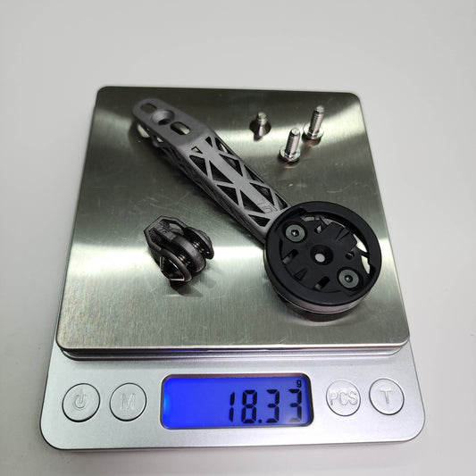 Cannondale MOMO Design Titanium 3D Print Computer Mount | Garmin Wahoo Bryton | Team Series