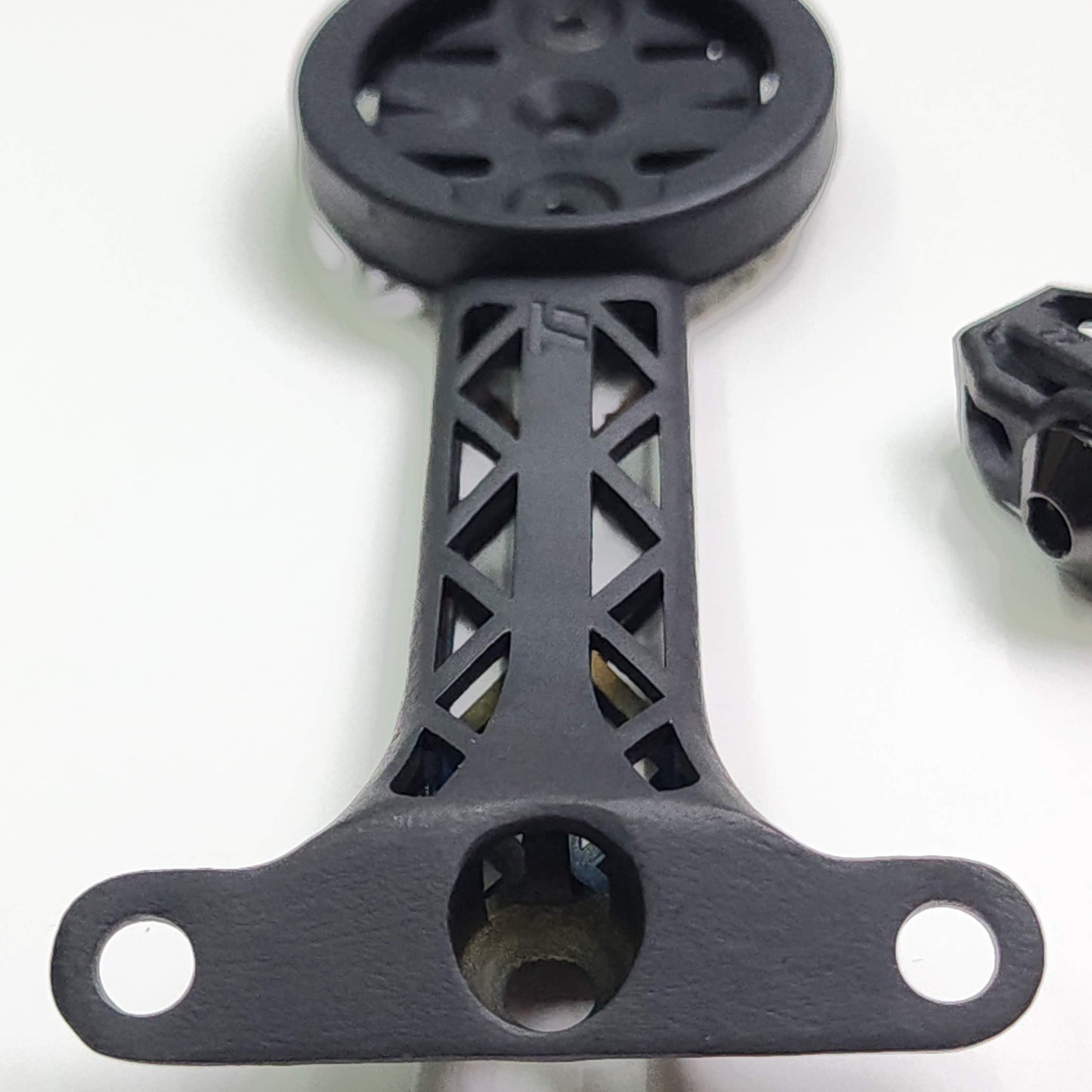 Enve SES AR / Aero Pro Integrate Titanium 3D Print Computer Mount | One Piece GoPro Light Bracket for Garmin 1050 Wahoo Ace