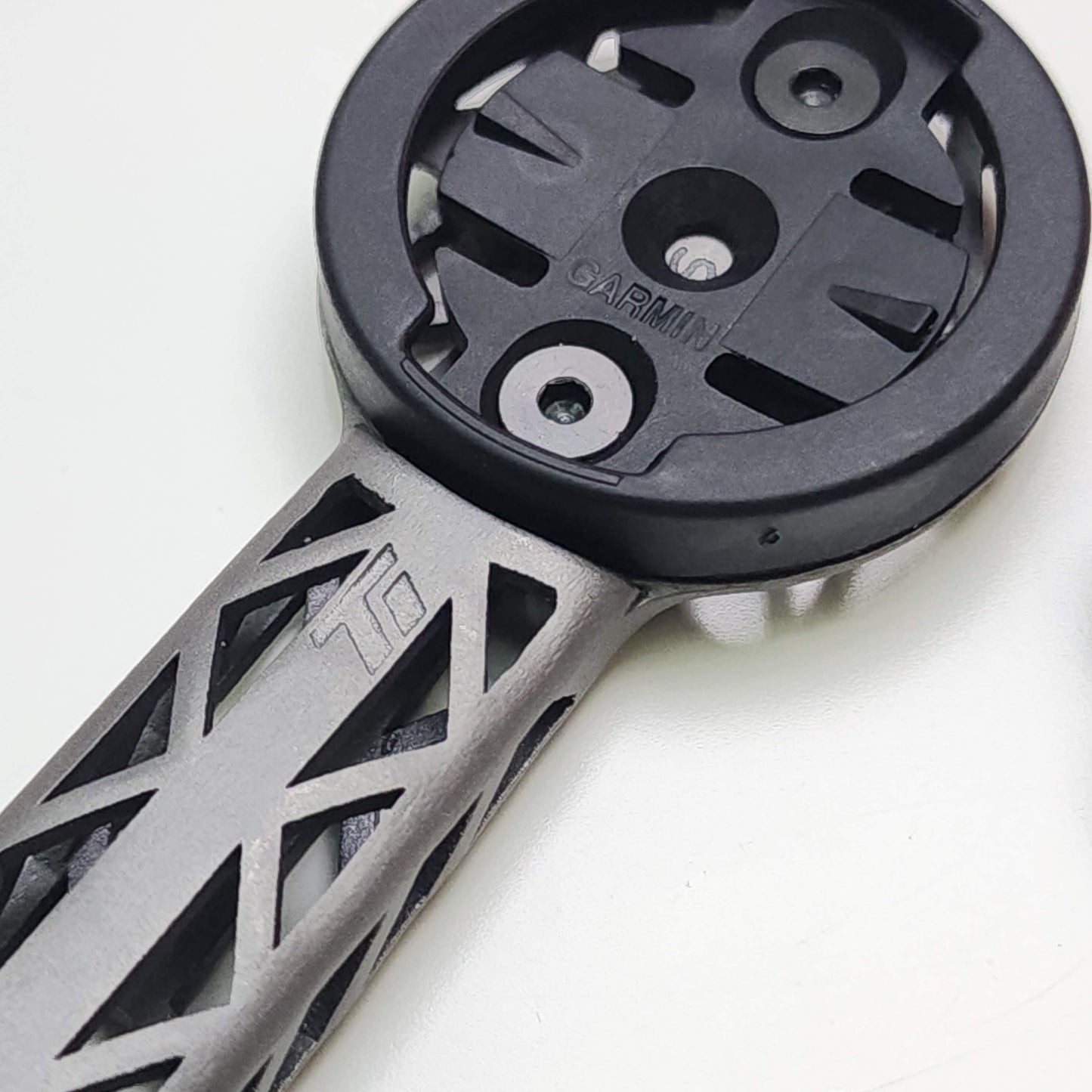 THM Tibia Stem Titanium 3D Print Computer Mount | GoPro Light tartó a Garmin Wahoo Lightweight számára