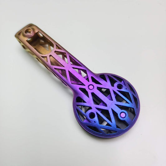 Titanový držák na počítač Specialized Tarmac Venge Stem 3D Print | GoPro Light Bracket Garmin 1050 Wahoo Ace Lightweight Sworks