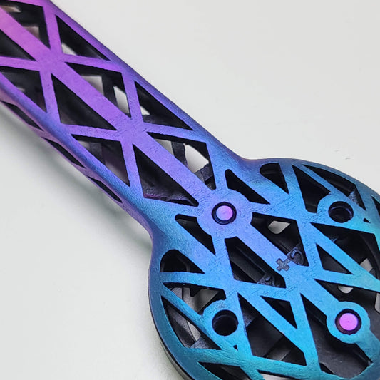 Deda Alanera / RS Titanium 3D Print Computer Mount | Elementi DCR GoPro Light Bracket pro Garmin 1050 Wahoo Ace Super Lightweight