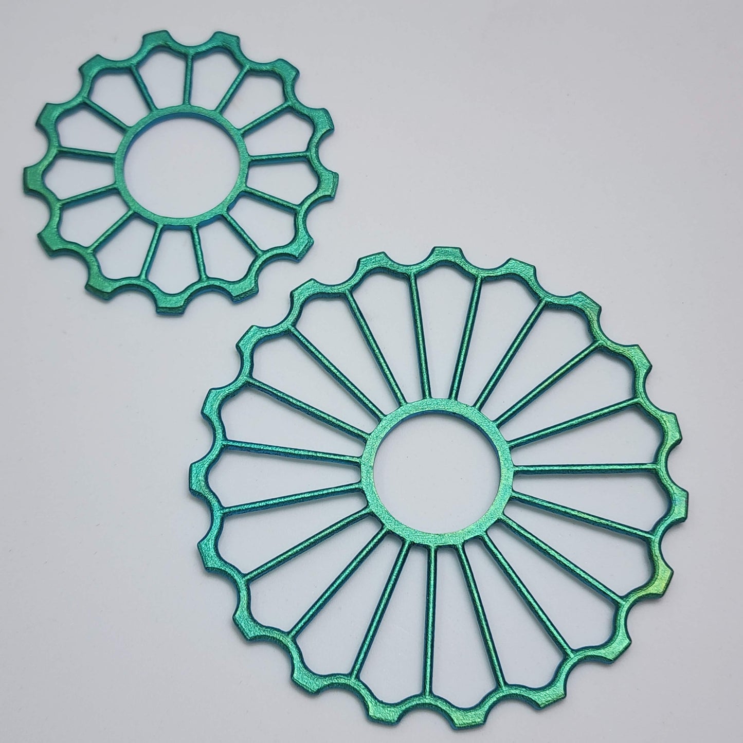 Vylepšení opěrného kola s nadměrně velkými kladkami (OSPW) | Titanové kolo vytištěné na 3D tiskárně | Shimano/SRAM/CeramicSpeed