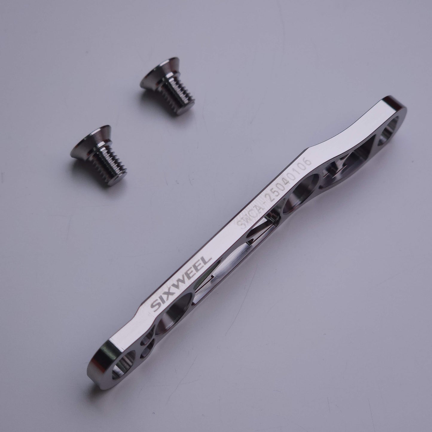 Sixweel Universal-Fit Front Brake Caliper Adapter | Titanium CNC | 140/160mm Rotors