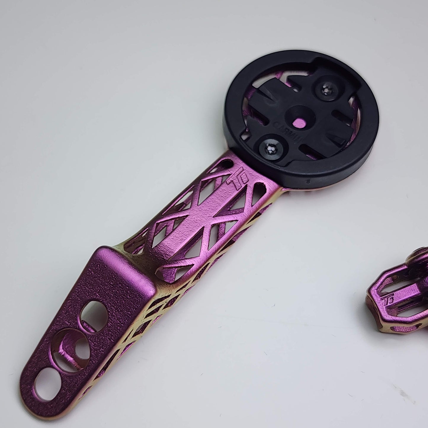 Black Inc (Factor) 3D 列印鈦合金碼錶支架 | Garmin Wahoo Bryton