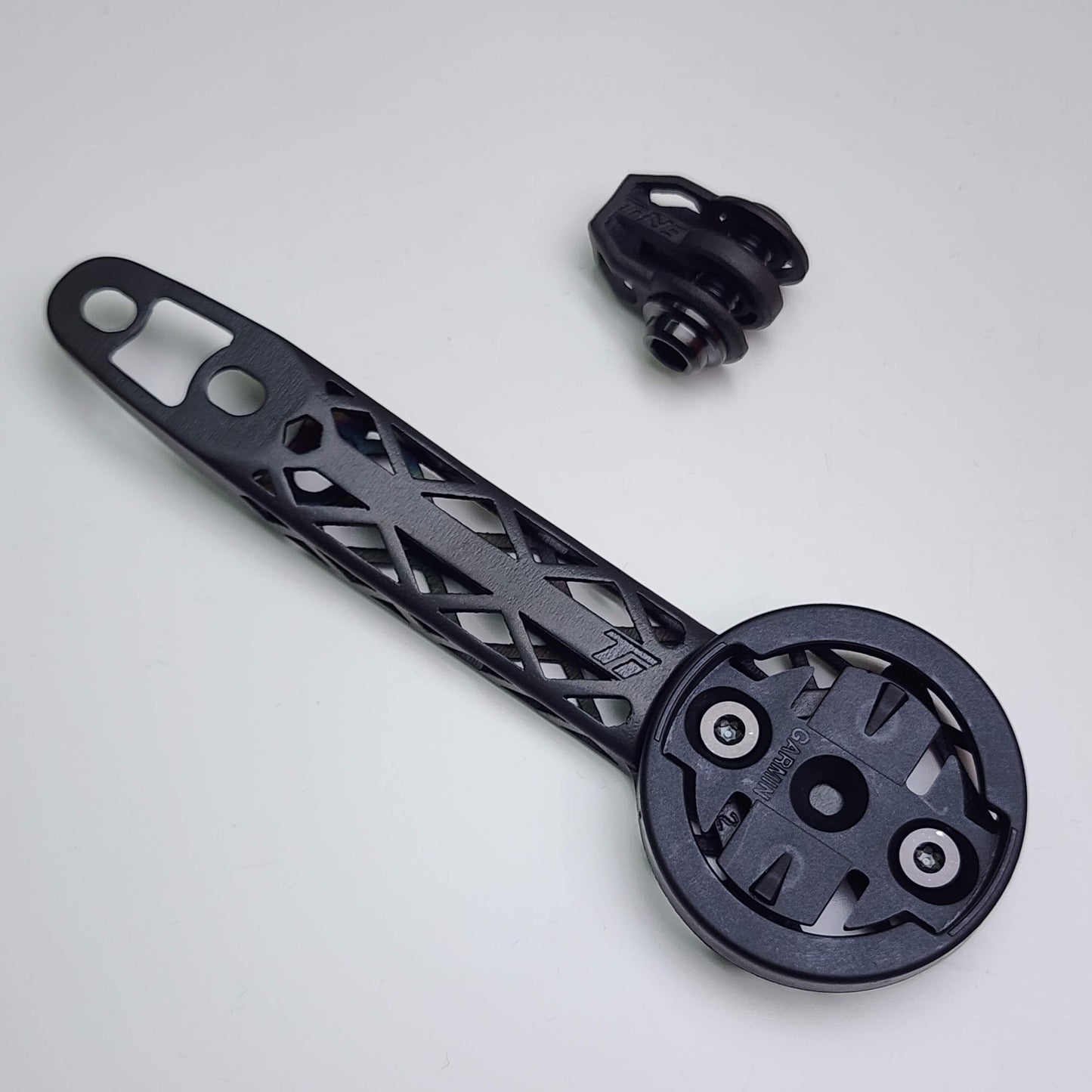 Supporto per computer Cervelo S5 (2023-2026) in titanio con stampa 3D | Garmin Wahoo Bryton