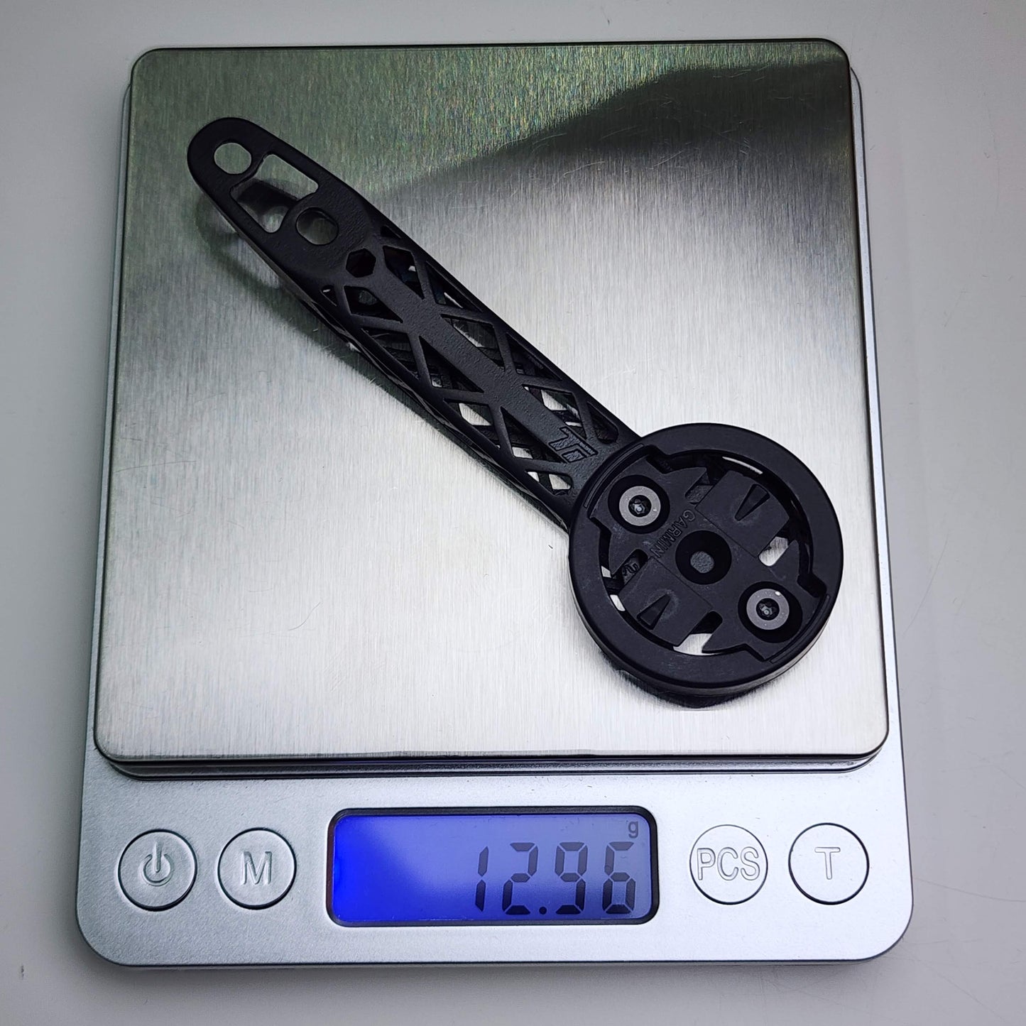 Supporto per computer Cervelo S5 (2023-2026) in titanio con stampa 3D | Garmin Wahoo Bryton