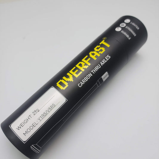 OVERFAST Carbon Thru Axles for Colnago Y1Rs,V5Rs,V4Rs,V3Rs,C68  – Ultralight Road Disc Axle | 950kgf Strength