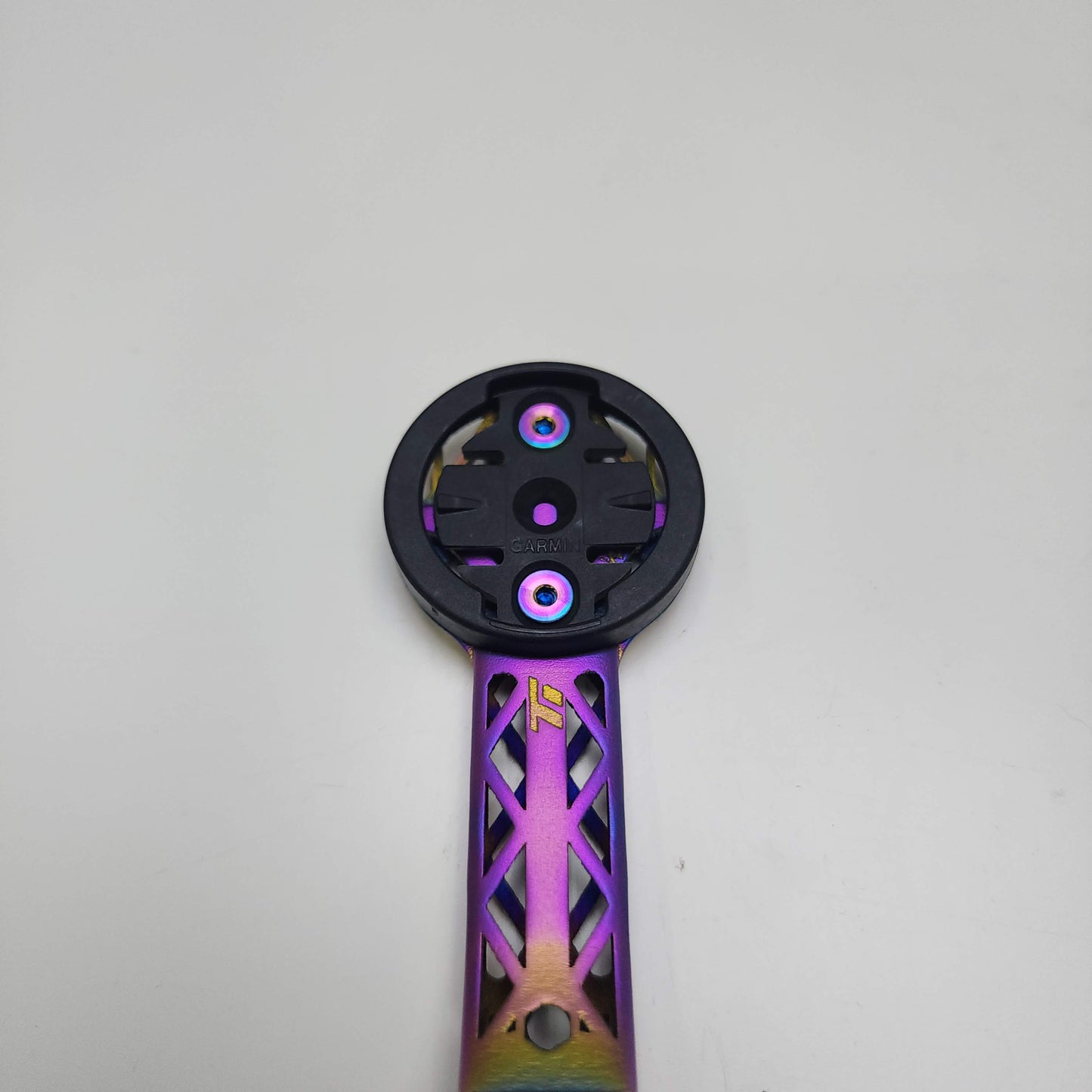 CRW Works HB01 Titanium 3D-printcomputerhouder | Garmin Wahoo | Teamserie