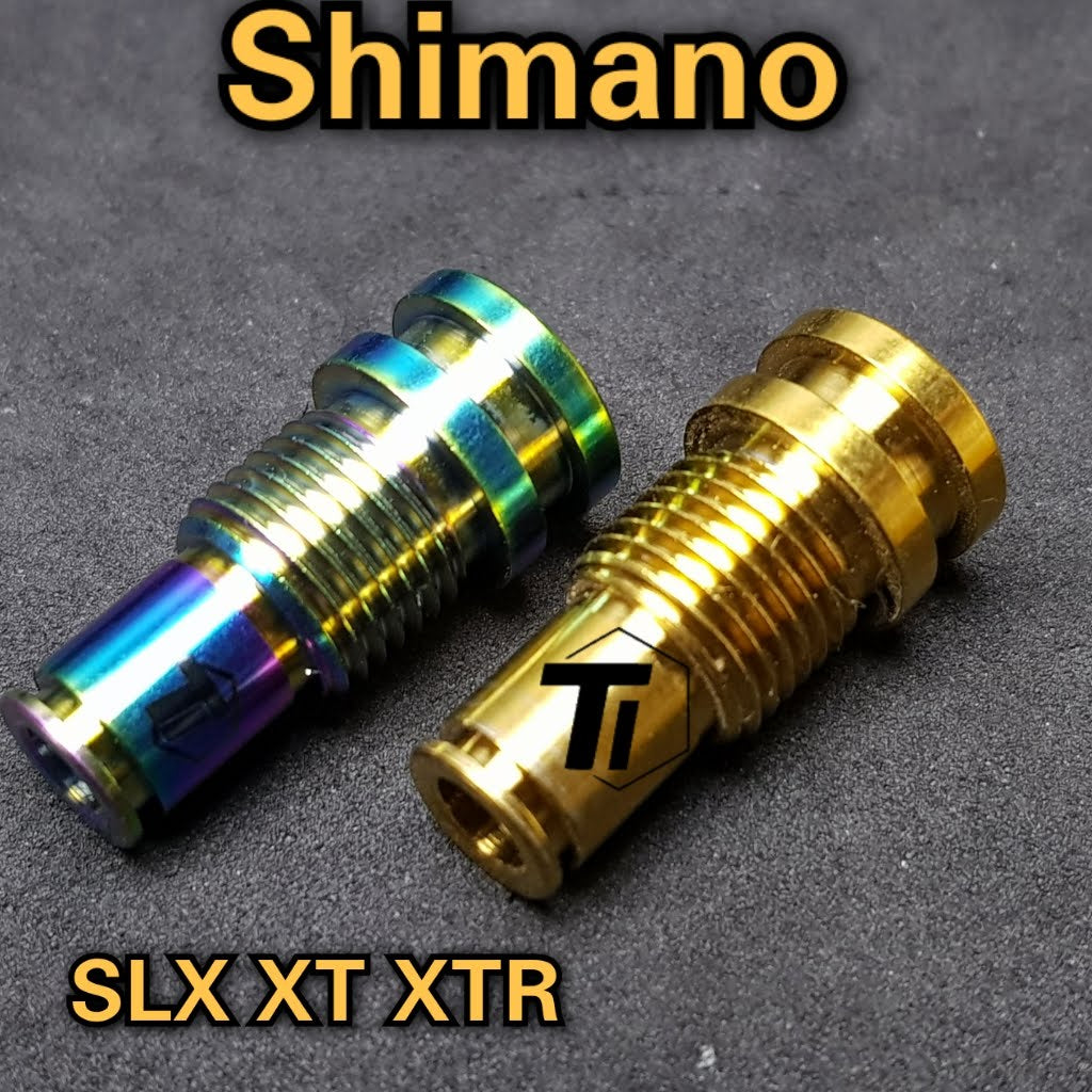 Titanium bakväxel vridaxel | Shimano Sram XT XTR M8000 M7000 M9000 Saint Zee 105 ultegra dura ace r8000 R8050 R8070 9000