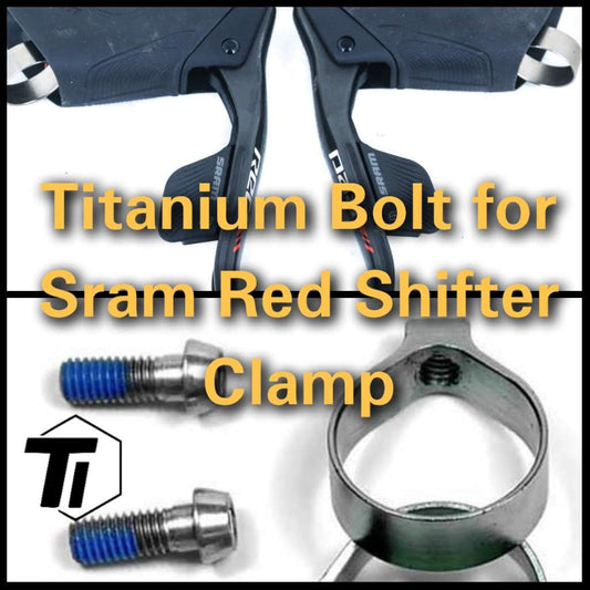 Μπουλόνι τιτανίου για Sram Red Etap 11s shifter clamp /Force,Rival 11speed Anti Rust Bicycle Titanium MTB Grade 5