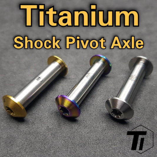 Titanium bagstødende boltsæt | Rockshox Fox Ohlins Manitou Flip Chip Titanium Screw Cykel MTB Grade 5 Singapore