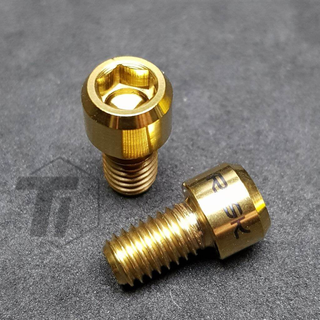 Titanium Brake Cable Pressing Screw Bolt M6x10 | Shimano Claris Tiagra 105 Ultegra Dura Ace SRAM Rival Force Ti-Parts