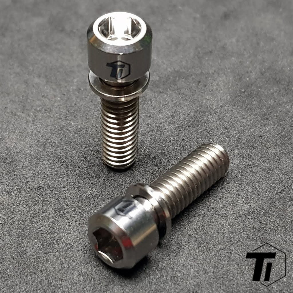 Ti-Parts tytanowa śruba korbowa M6 do mechanizmu korbowego Shimano ramię korby R9270 Tiagra 105 Ultegra Dura Ace M9120 M8120 M8100 M8000