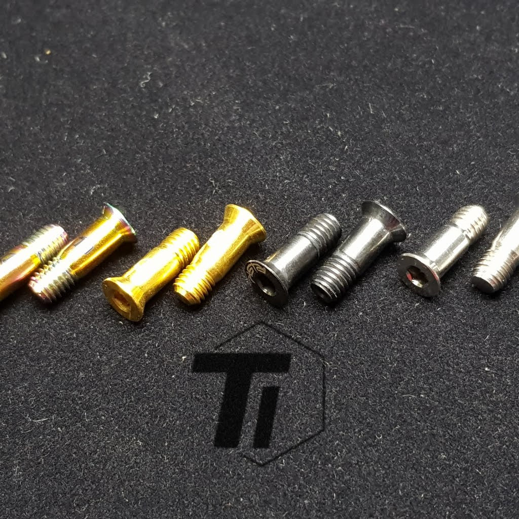 โบลท์ล้อ Ti-Parts Titanium Jockey | Shimano SRAM 14.2 มม.15.4 มม.ล้อจักรยาน MTB M9200 M8100