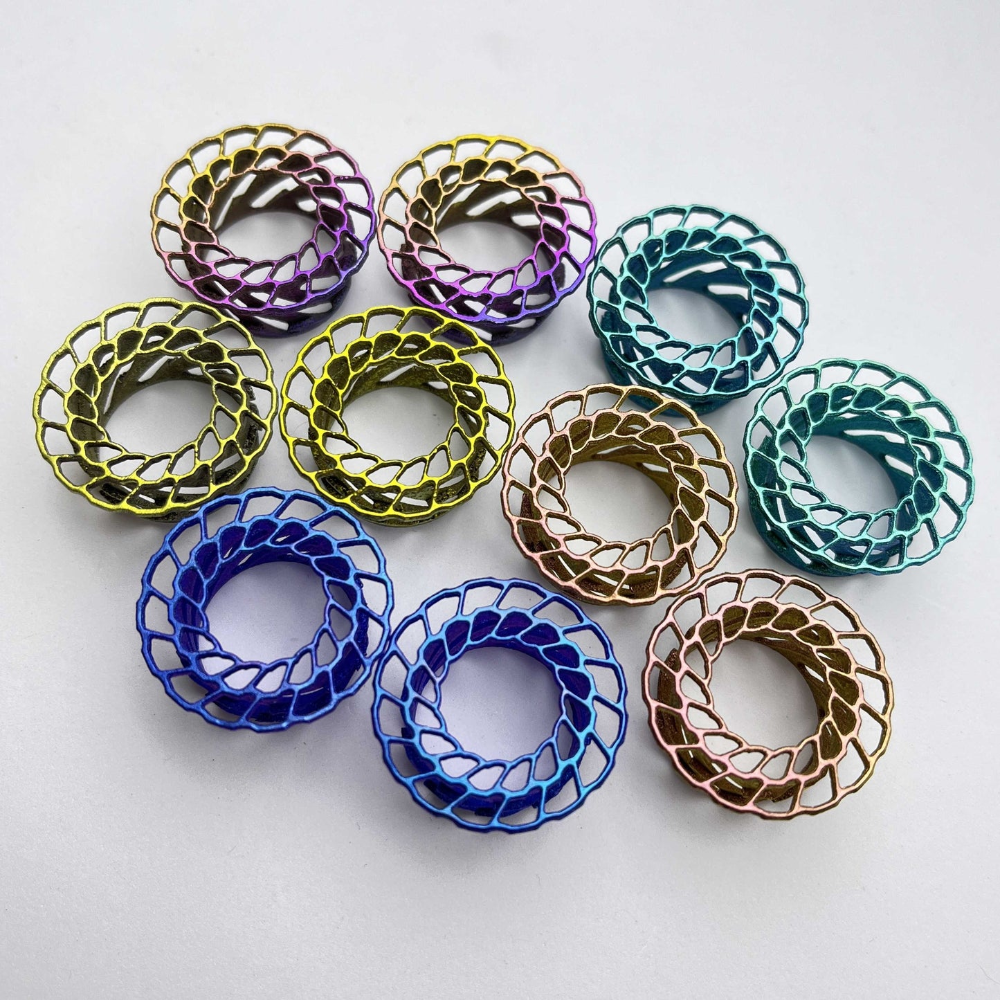 2,52 g superlekki tytanowy korek kierownicy | drukowany w 3D tytan