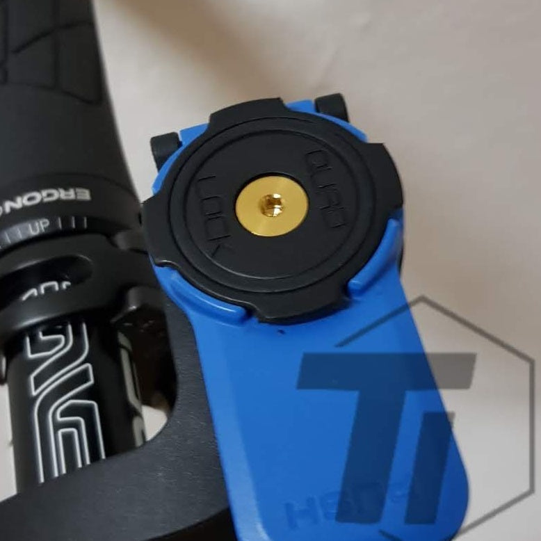 Ti-Parts Titanium Bolt for Quad Lock Smartphone Holder Mount | Quadlock 360 Bicycle & motorcycle Titanium Screw Bicycle