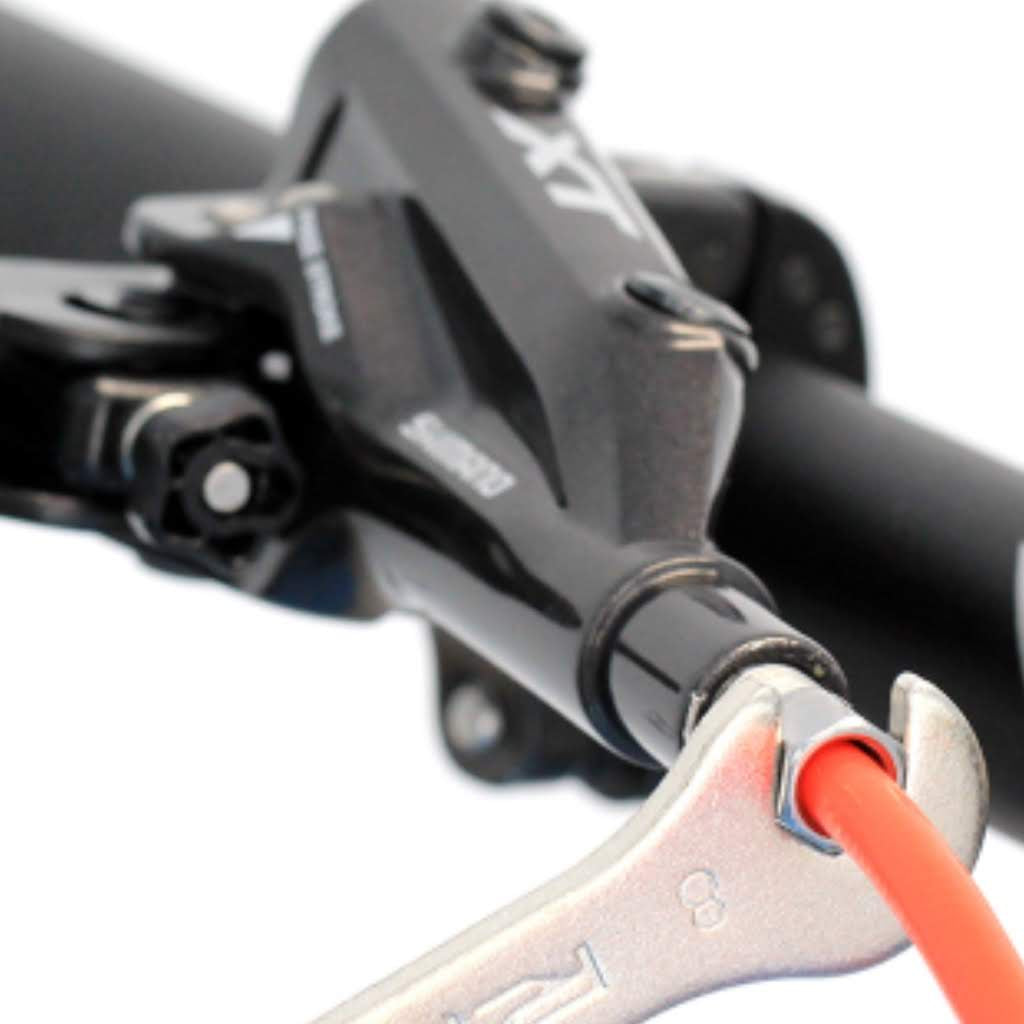 Llave para manguera de freno hidráulico Shimano SRAM 7 mm 8 mm Llave de boca | Herramienta de instalación/desmontaje/acortamiento de manguera de freno