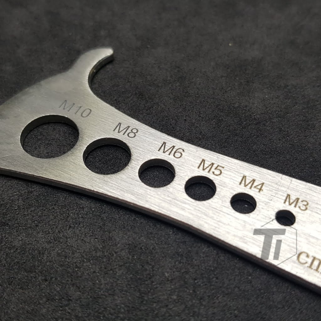 鏈條磨損檢查工具|螺絲測量工具|自行車鏈條磨損工具不銹鋼