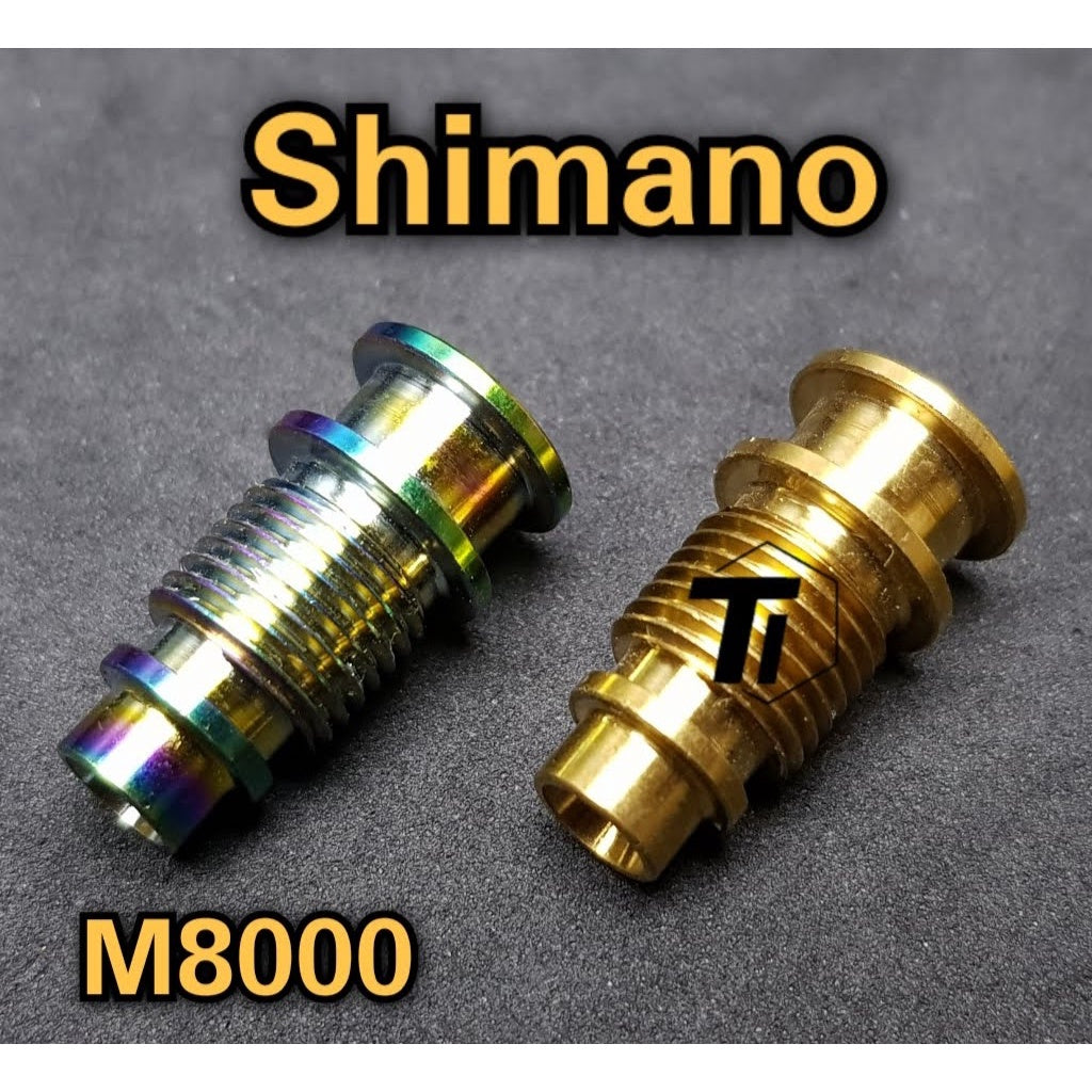 ไทเทเนียม Derailleur Pivot Nut สำหรับ Shimano XT XTR M8000 M7000 M9000 Saint zee 105 ultegra dura ace r8000 R8050 r8070 9000