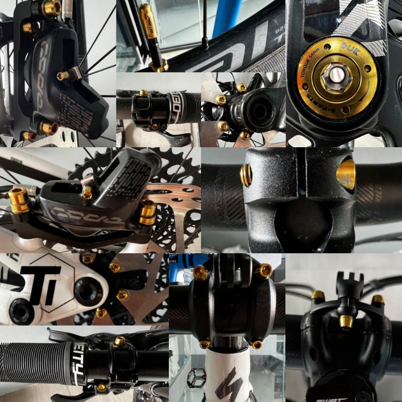 Ti-Parts チタン ソリューション スペシャライズド Enduro 29 ネジ | MTB SRAM コード ブレーキ スペシャライズド エンデューロ Sworks Elite Comp Pro