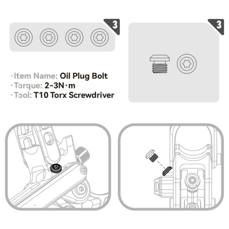 Lewis Titanium Bolt Upgrade Kit for LHP-U4 LHP-S4 LH4 Brake