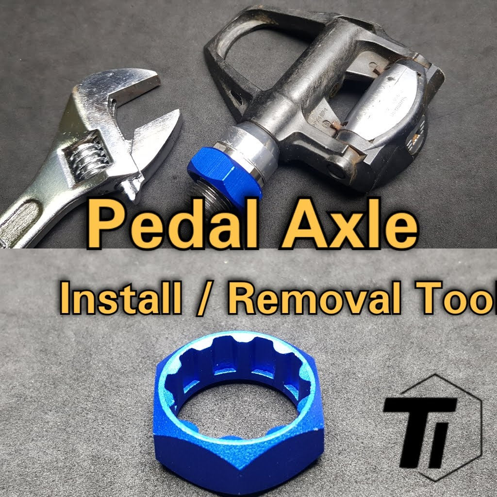 Shimano Pedal Axle Lock Ring Removal / Install Tool | Lock Bush Spindle Pedal Shaft Removal tool For R7000 RS500 R550