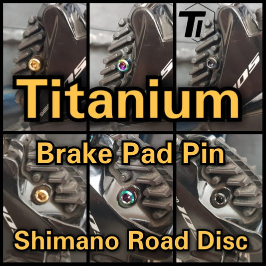 Titanium Shimano Schijfremblok Pin Retainer voor R9270 105 Ultegra Dura Ace Titanium Schroef Road Grade 5 Singapore