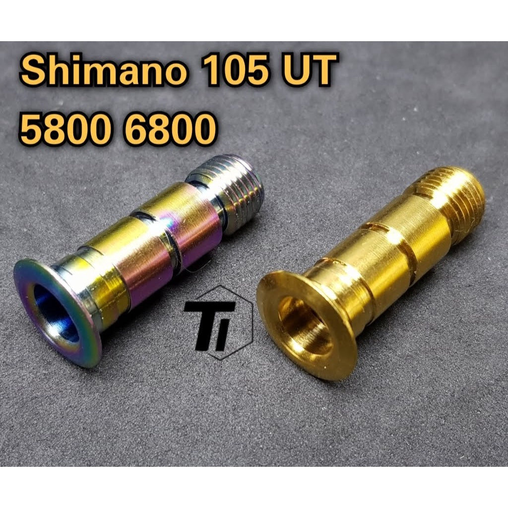 Titanium bakväxel vridaxel | Shimano Sram XT XTR M8000 M7000 M9000 Saint Zee 105 ultegra dura ace r8000 R8050 R8070 9000