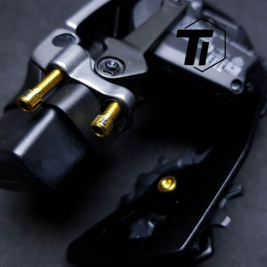 Titanium bolts for Sram RD eTap AXS Red Force Rival 12s Upgrade kit | HRD for roadbike Gravel bike Ti Screw