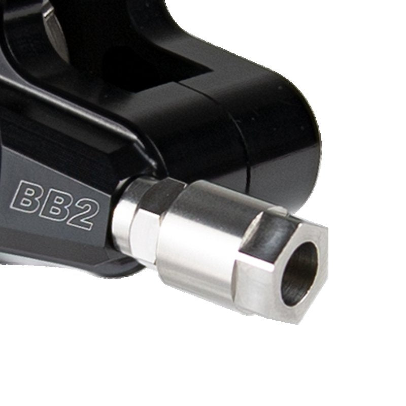 Lewis BB2 dubbele zuigers flat-mount rem voor racefiets grind | Superlichtgewicht ontwerp roestvrij staal en titanium schroefboutalternatief voor Hope RX4+ | Wereldwijde verzending