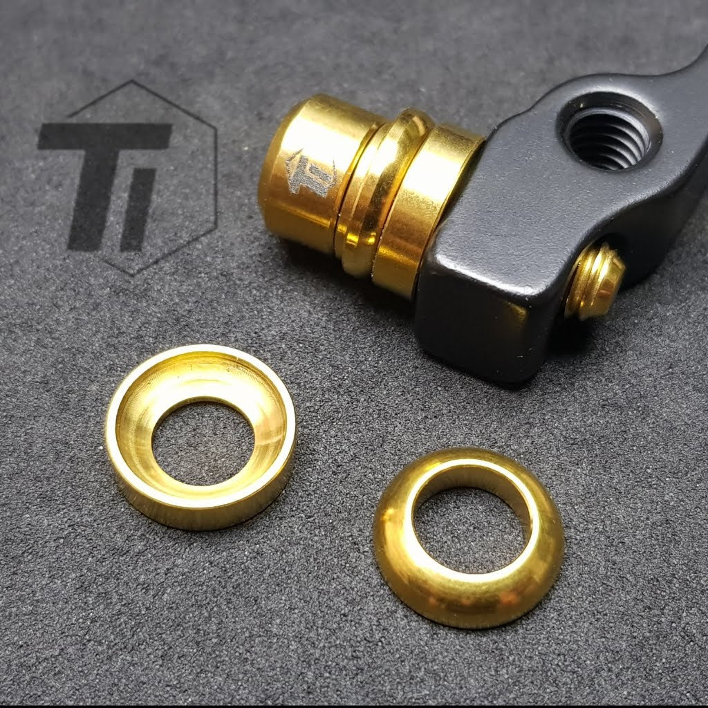Titanium Concave Bolle Ring Schijfrem M9120 M8120 M8100 M8000 M7100 m6000 m6100 M420 MT200 xt xtr Saint zee Sram