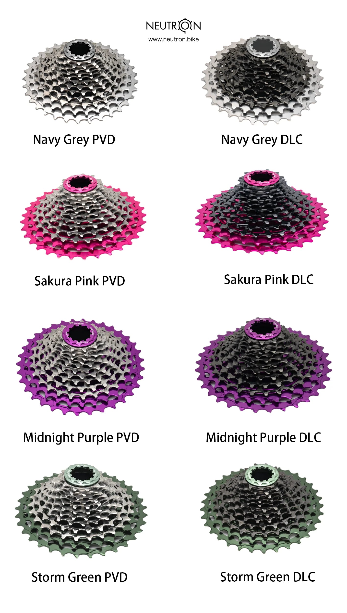 Neutron MK2 Lightweight Cassette 12 speed | Shimano HG | Dura-Ace Ultegra 105