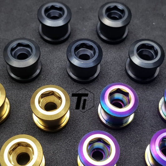 Dây xích Titan Bolt MiniVelo Dây xích Foldie Litepro Xe đạp vít Titan Lớp 5 Singapore