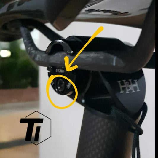 Baut Penjepit Sadel Titanium H&amp;H Seatpost V1/V2 | Brompton Pikes 3sixty Aceoffix Royale Camp
