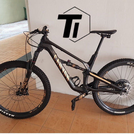 Solution de mise à niveau en titane Ti-Parts Canyon Spectral LTD Sram G2 Sram Eagle GX AXS | Vis Titane Grade 5 VTT Singapour