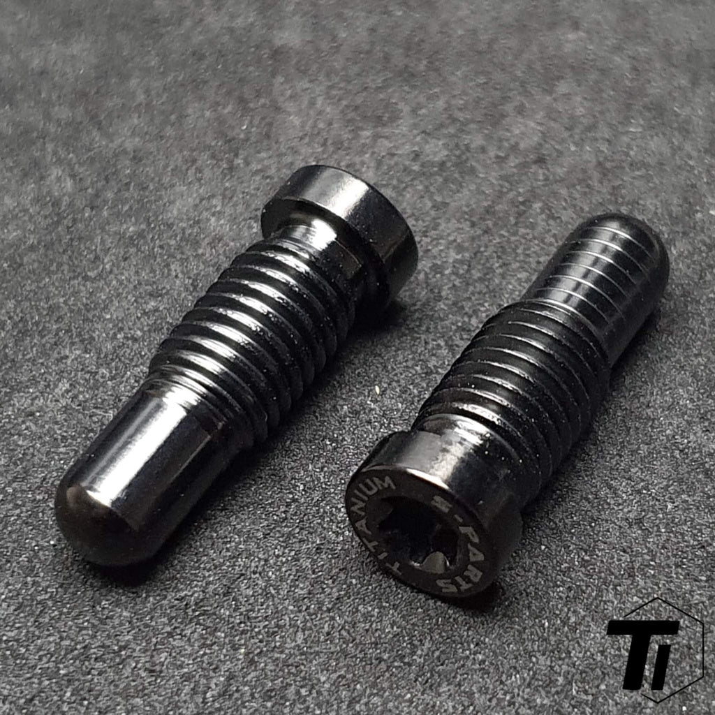 Magura Titanium Stroke Adjust Knob | Push Rod MT4 MT5 MT7 MT8 | Magura Brake MTB Foldie Birdy Disc | Titanium Screw