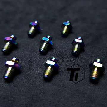 Titan-Upgrade für Flachpedalbolzen/Stummel/Klemmschrauben